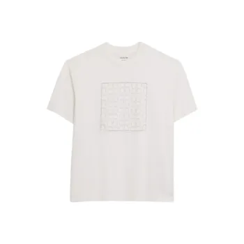 COACH T Shirts Men Cream