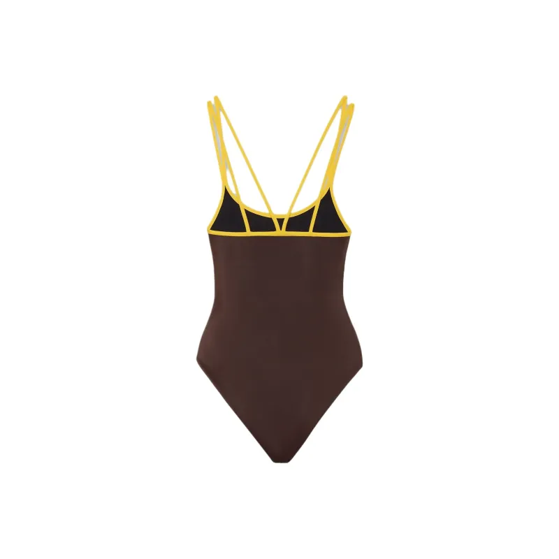 DSQUARED 2 FW24 One piece Swimsuit Women's Brown-1