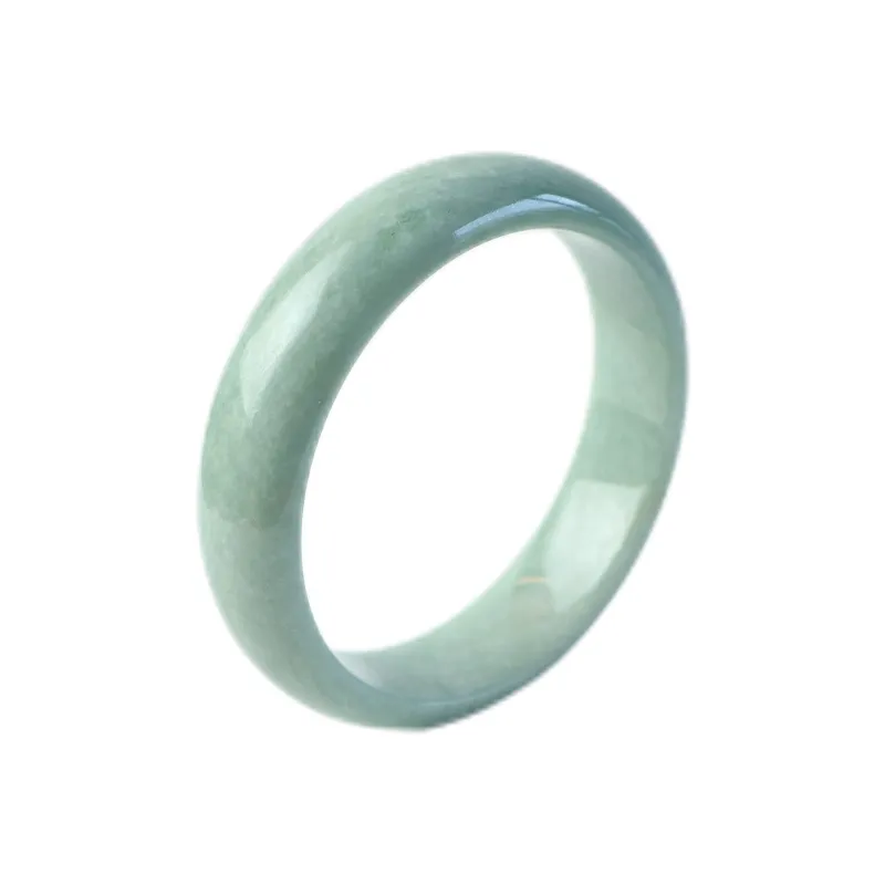 South Asia Bean Type Jadeite Bangles Unisex-0
