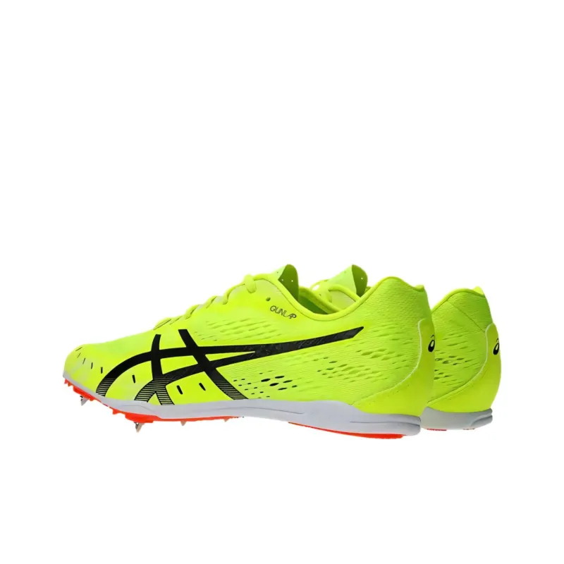 Asics GUN LAP 3 Abrasion Resistant Low Top Running Shoes Men's Safety Yellow Black-2