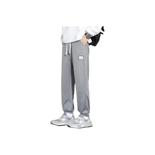 Tonlion Casual Pants Unisex Dark Gray