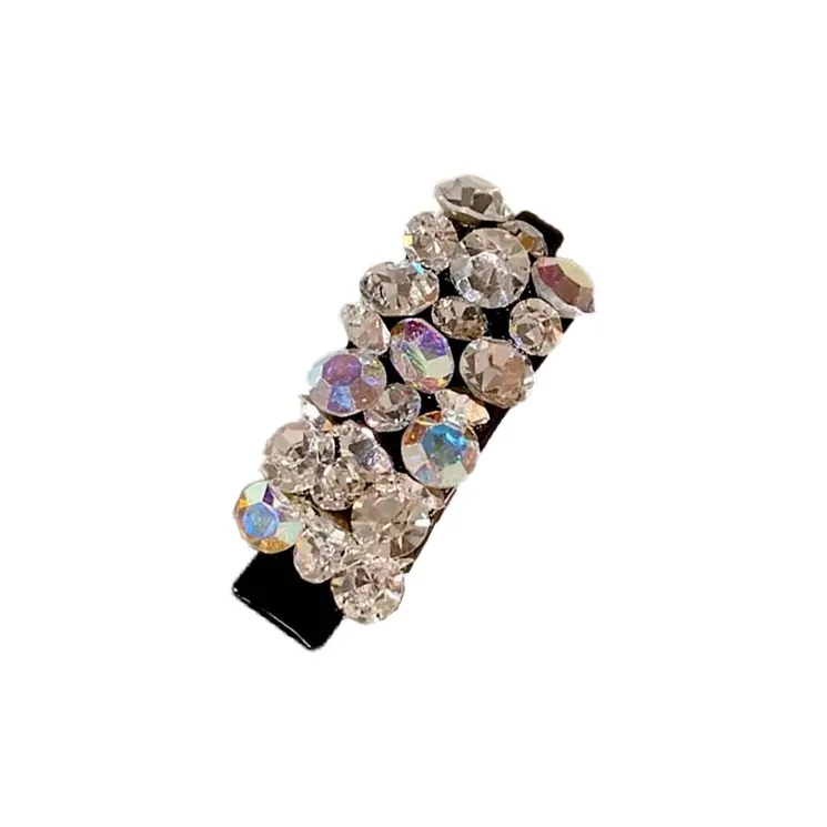 MENGNI Acrylic Rhinestone Hair Clips Unisex-10