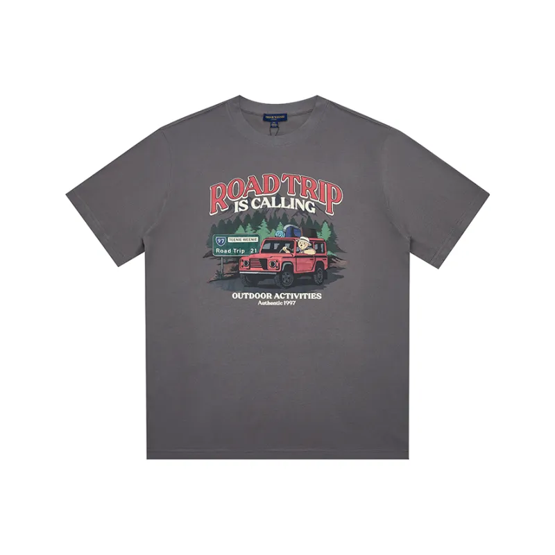 Teenie Weenie Men Camping 24SS T Shirt Summer Unisex-0