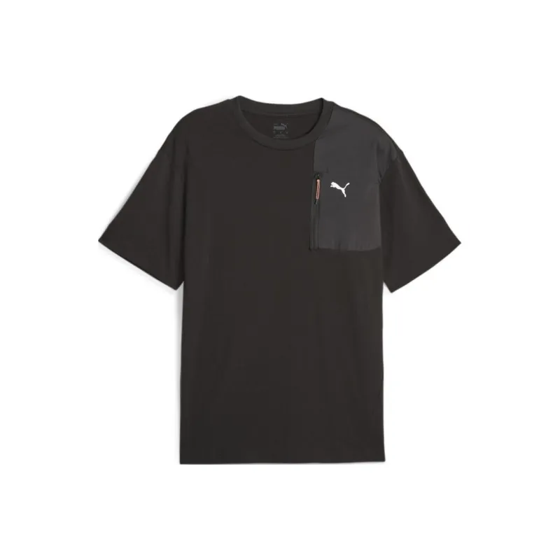 PUMA OPEN ROAD T Shirts Men Black-0