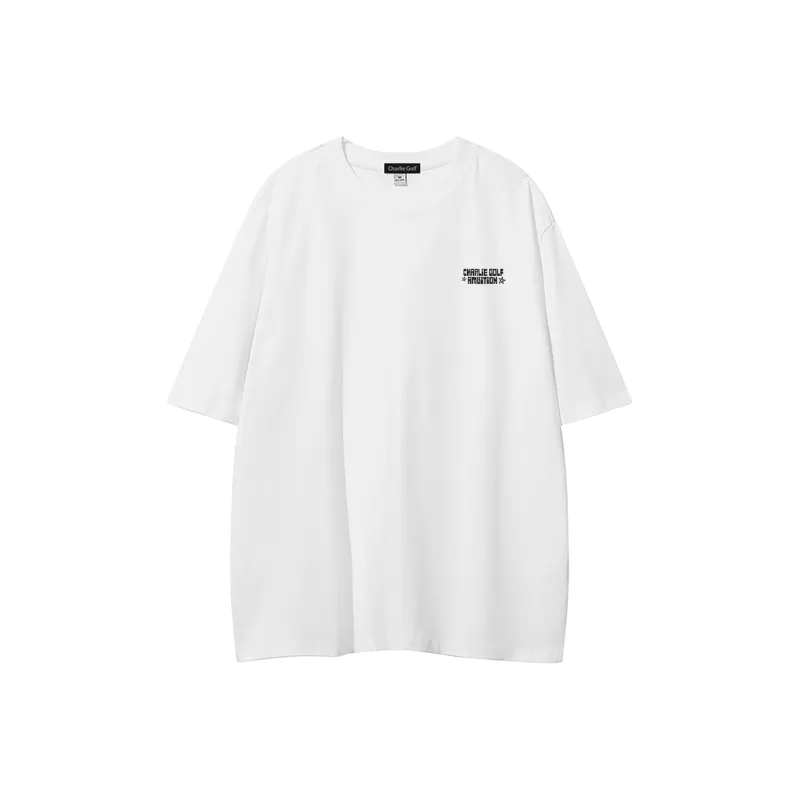 CHARLIE GOLF T Shirt Unisex Black-4