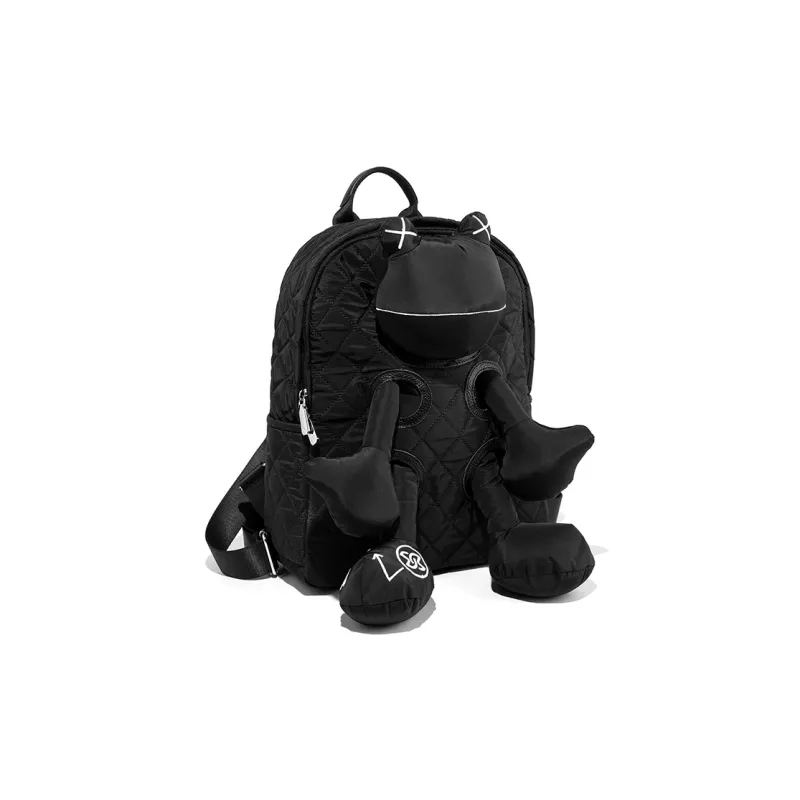 CLEVER& KETCH Oxford Backpack Unisex Gray/Black-4