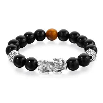 OWNCOOL Obsidian Jade Bracelets Men's