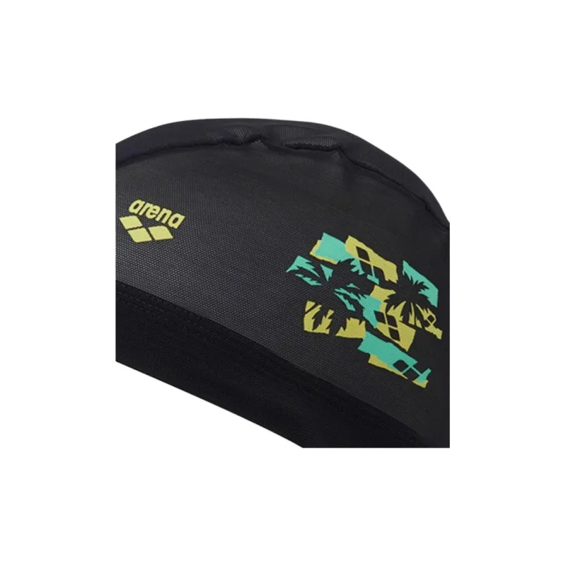 Arena Swimming Caps Nylon, Polyurethane Unisex Black-2