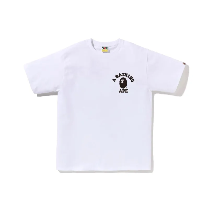 Bape Abc Camo Crazy College Ats Tee-0