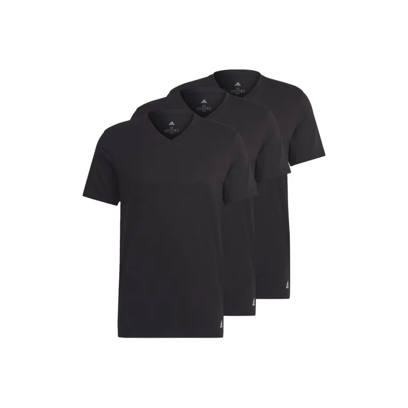 Adidas T-Shirt Men's 3 Pack Black-0