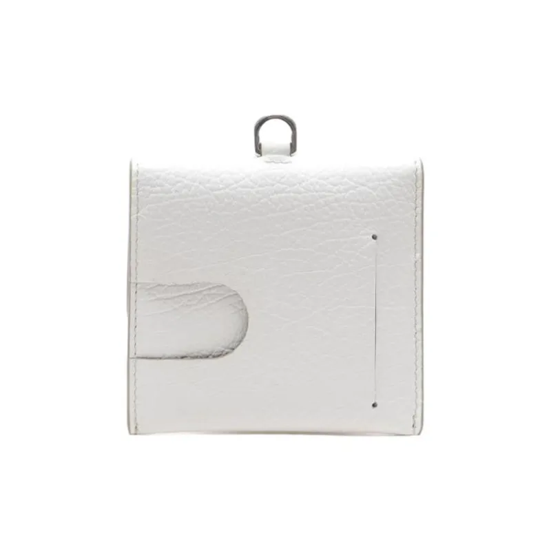 Maison Margiela Calfskin Card Holder Women's White-2