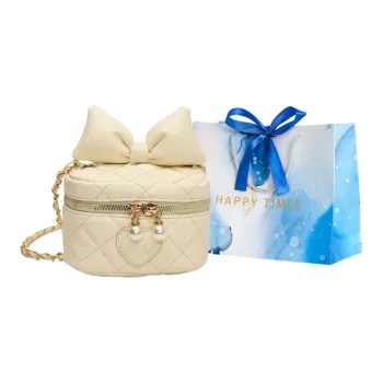 ROUNDOT PU Crossbody Bag Regular Women's White/Silver/Black/Pink/Blue/Red