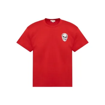 Alexander McQueen T-Shirts Men Red