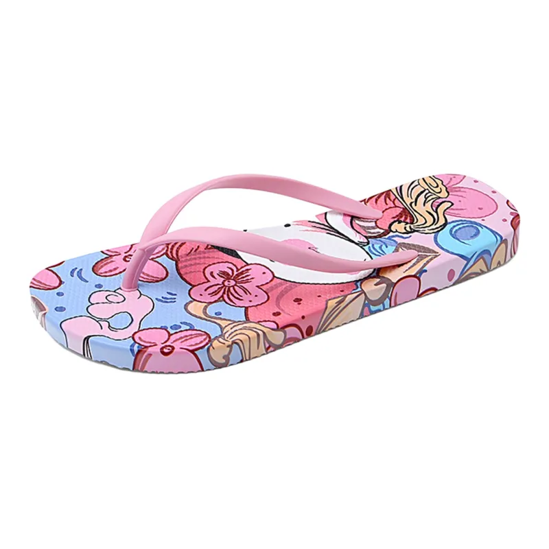Ailise Sandal Slippers Leopard Print/Rabbit/Large Red Flower-5