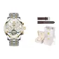 Steel Band White Dial[Standard Brand Box]