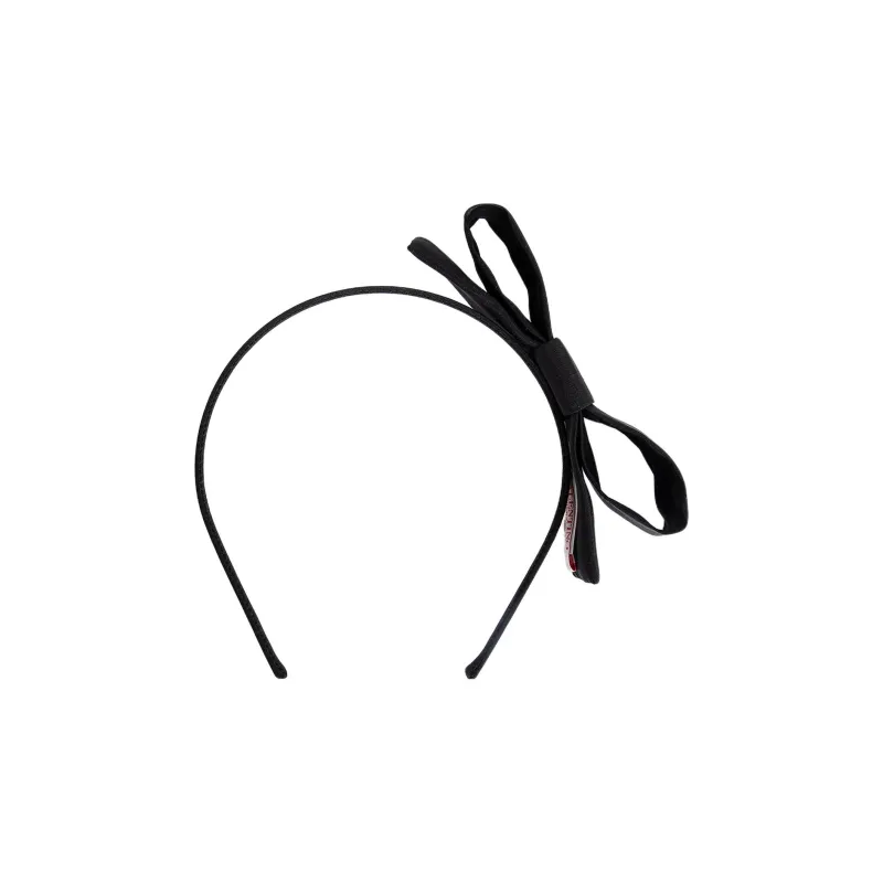 Valentino Silk Headbands Women's Black-0