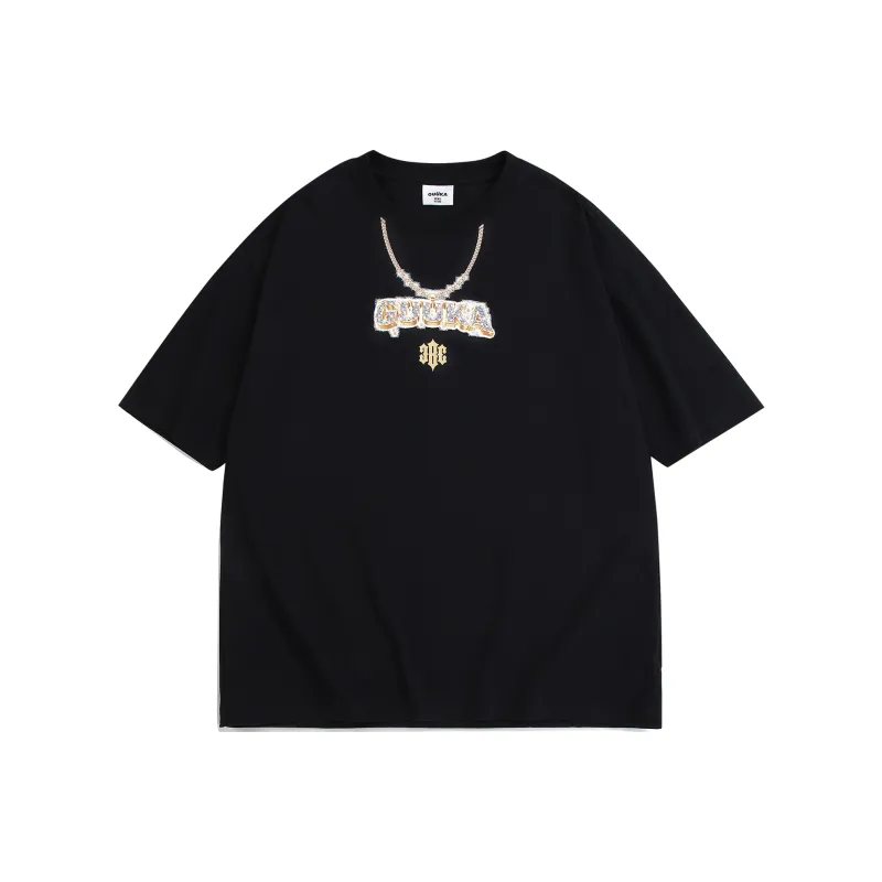 Guuka Short Sleeved T Shirts Men's Black-0