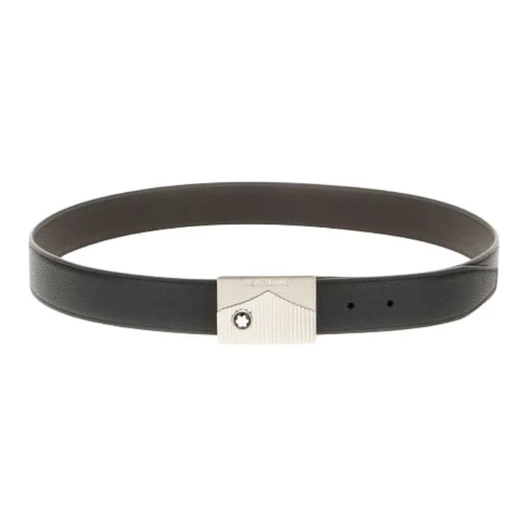 MONTBLANC Reversible Leather Belt-0