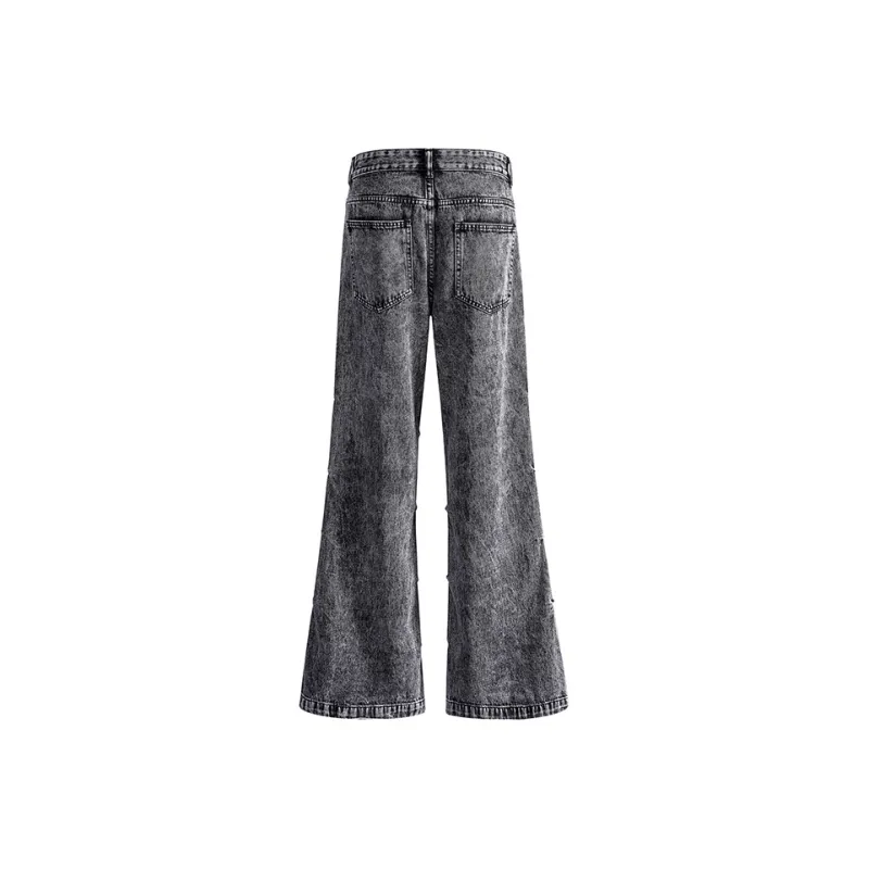 JASONWOOD Cowboy On The Run Jeans Unisex Black Gray-1