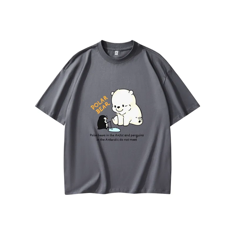 POLAR BEAR T Shirts Unisex-6