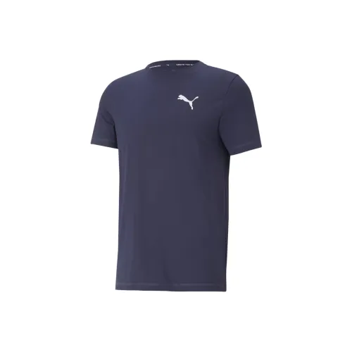 PUMA Online Essential T-Shirts Men Blue