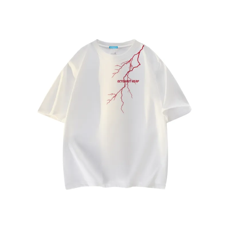 Small Columns Under The Sea T Shirt Unisex White-1