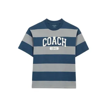 COACH T Shirts Men Blue