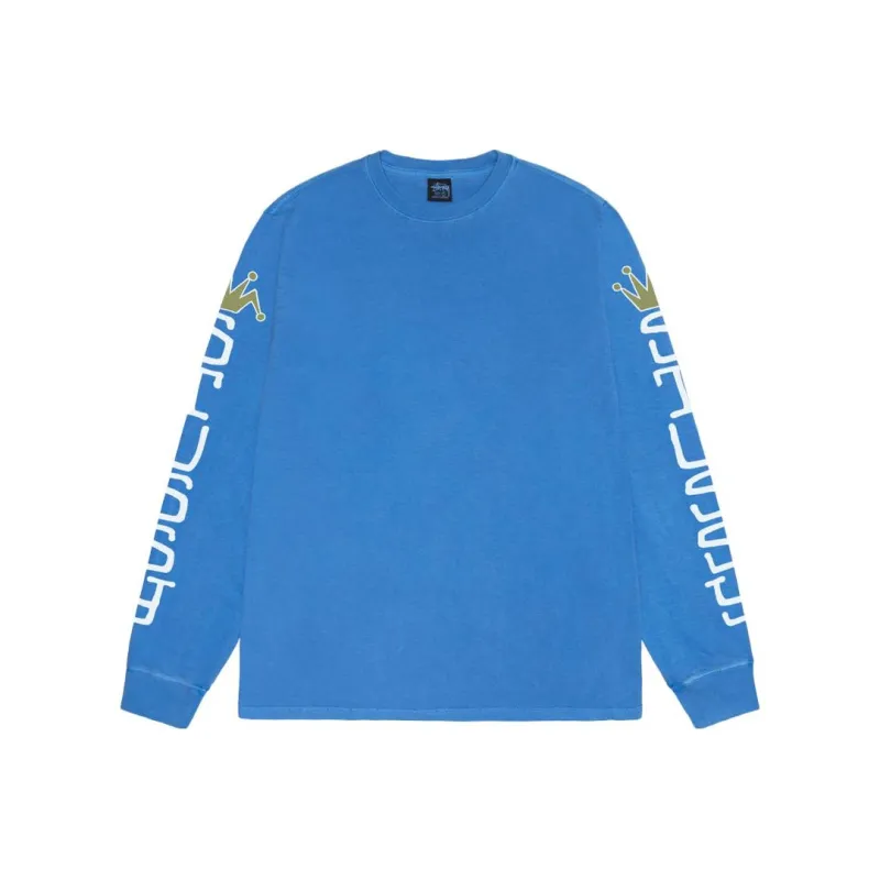 Stussy Pigment Dyed Jumbo Long Sleeve Tee-2