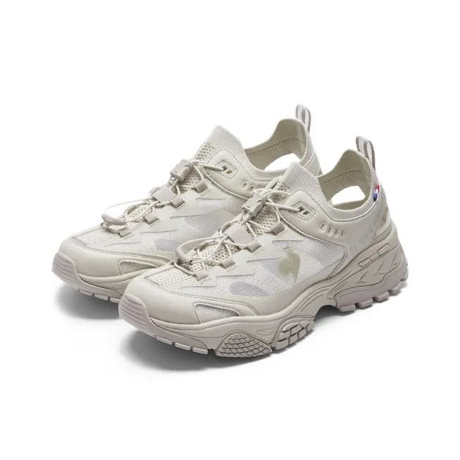Le Coq Sportif Cushioning, Wear Resistant River Trekking Shoes Unisex Light Khaki-4