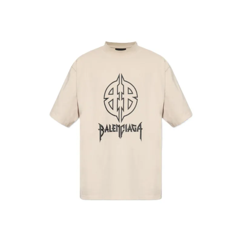 Balenciaga Bb Icon Printed Crewneck T-Shirt-0