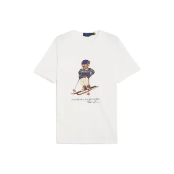 Polo Ralph Lauren Teddy Bear print Cotton T shirt