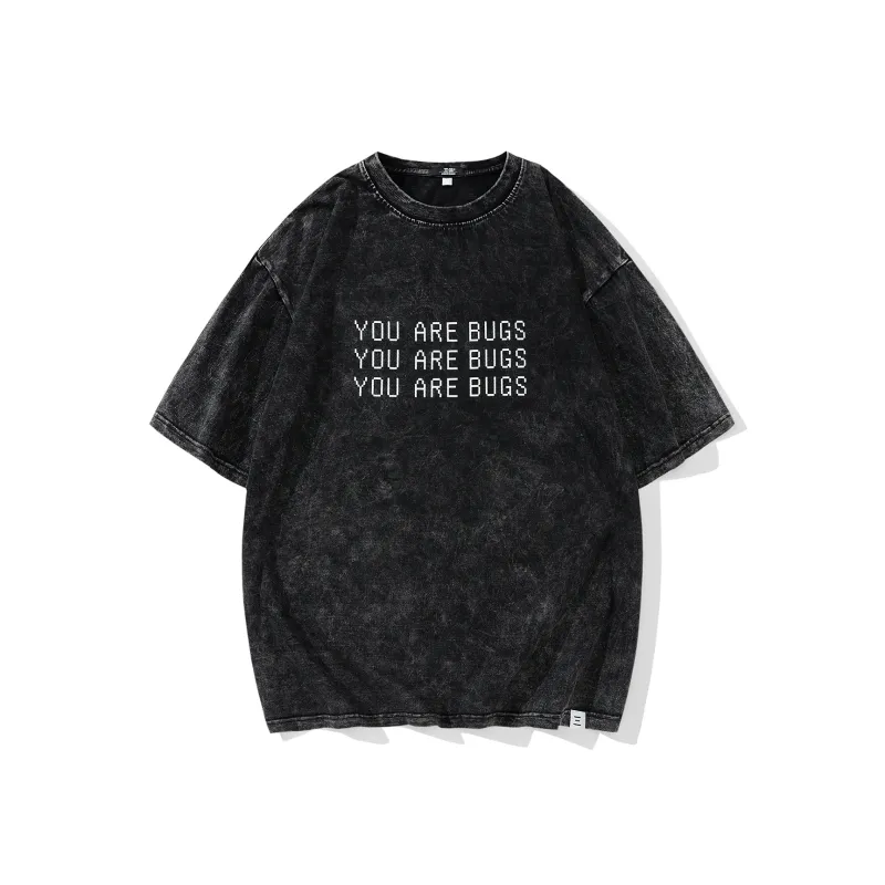 THREE BODY T Shirt Unisex Black-0