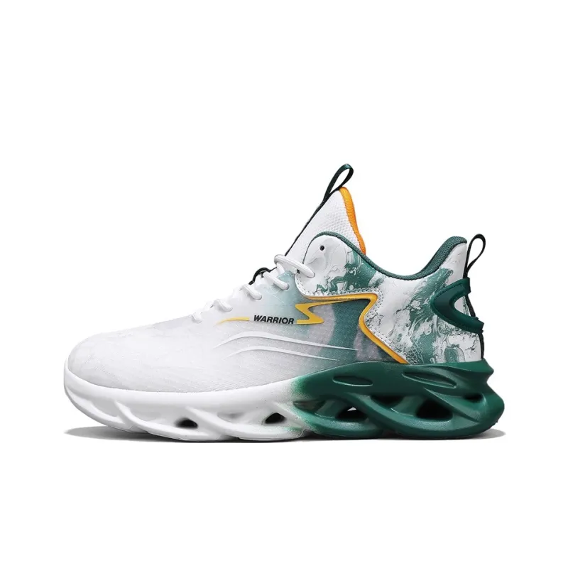 Warrior Cushioning, Wear Resistant High Top Basketball Shoes Men's-7