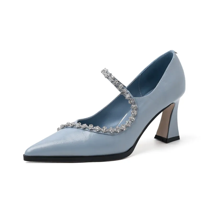 Hongyanglin Chunky Heel High Heels Women's-4