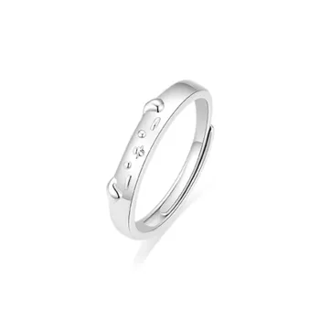 Shiban S999 Fine Silver Rings Unisex