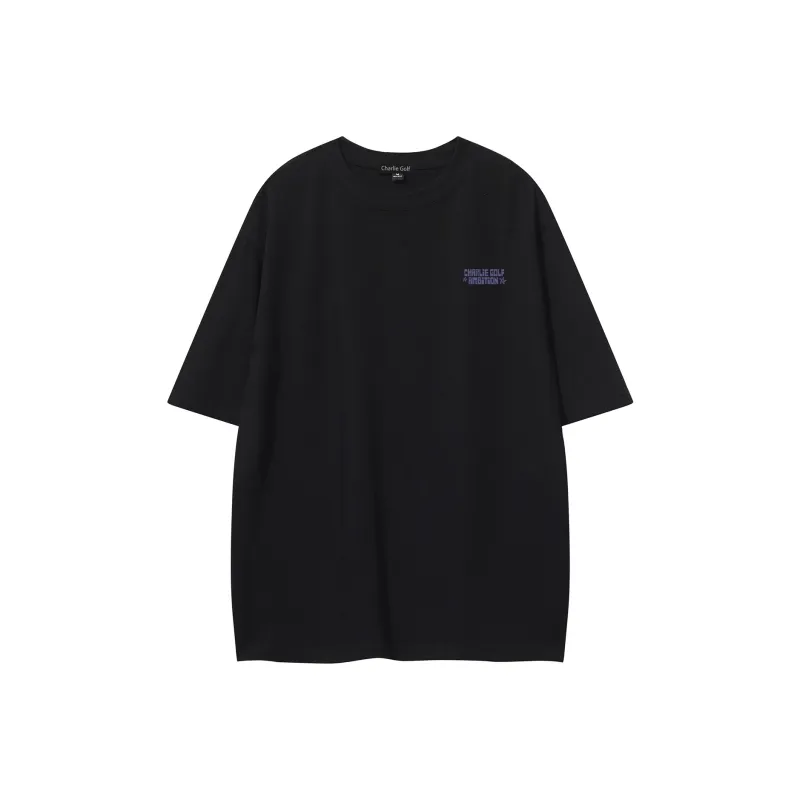CHARLIE GOLF T Shirt Unisex Black-1