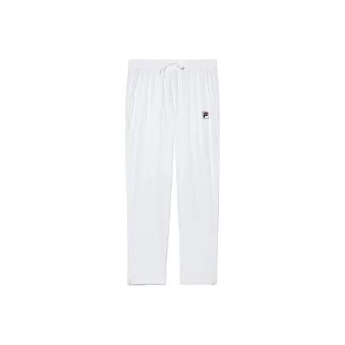 FILA Knitted Sports Pants Unisex White