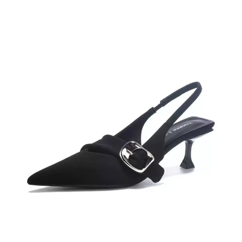 CZRSK Block Heel High Heels 7CM Women's-0