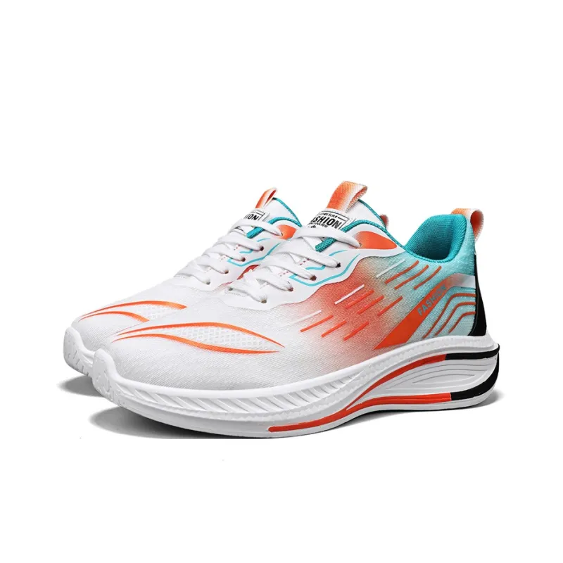 Team Bees Abrasion Resistant Slip Resistant Low Top Chunky Sneakers Men's-3