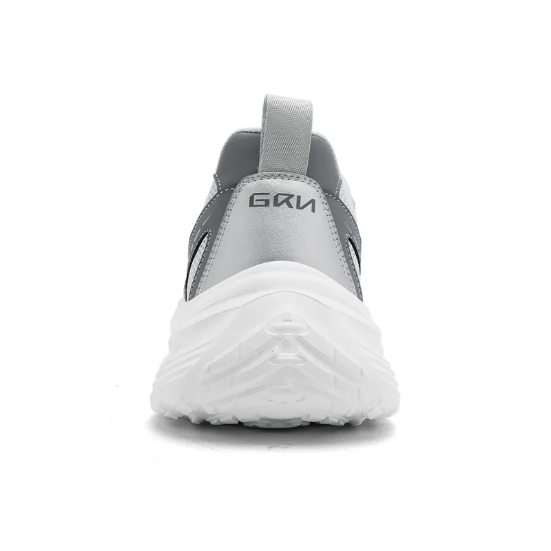 K bird Breathable Height Increasing Lightweight Low Top Chunky Sneakers Men's-4