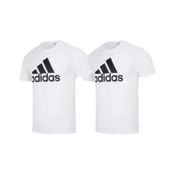 Adidas T Shirt Men's 2 Pack White