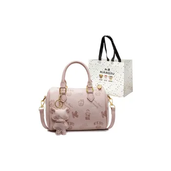XIANGSU PU Boston Bag Handbags Women's Multicolor