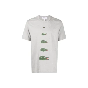 CDG Motif Printed Crewneck T-Shirt