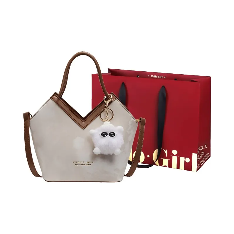 GOX PU One Shoulder Handbag Women's Multicolor-18