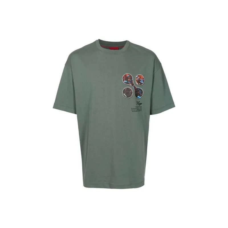 HUGO BOSS SS24 T Shirt Men's Sage Green-0