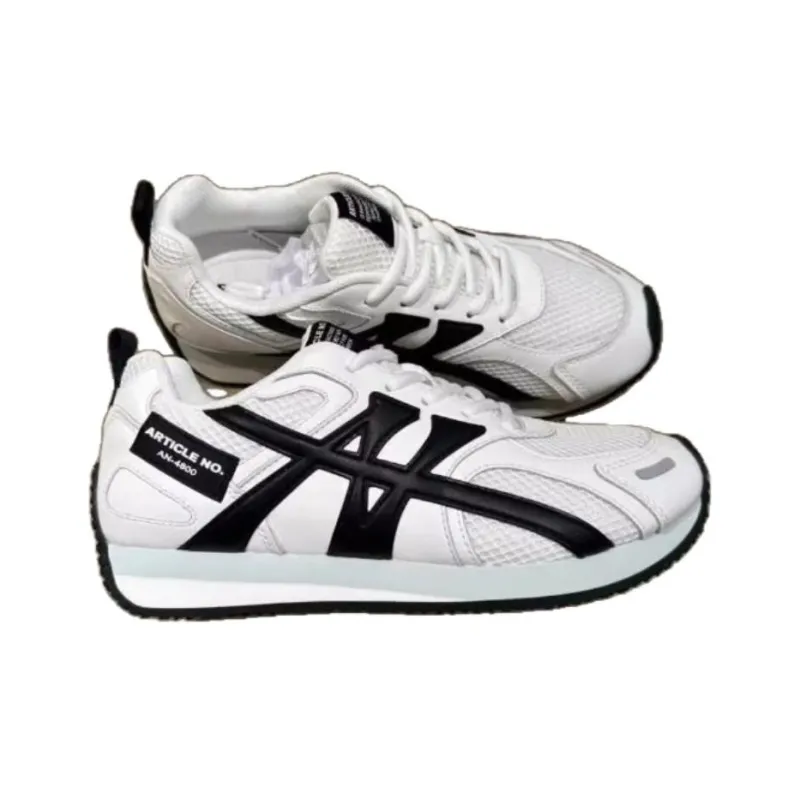 ARTICLE NO. Low Top Casual Shoes Unisex White & Black-3