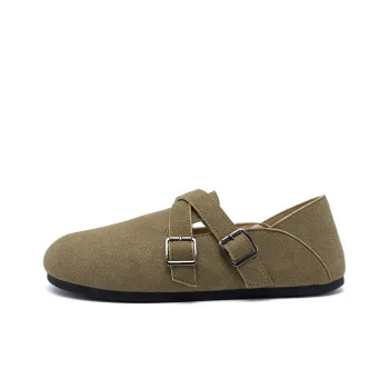 HUANQIU Lightweight And Wear resistant Low Top Casual Shoes Women's Umber