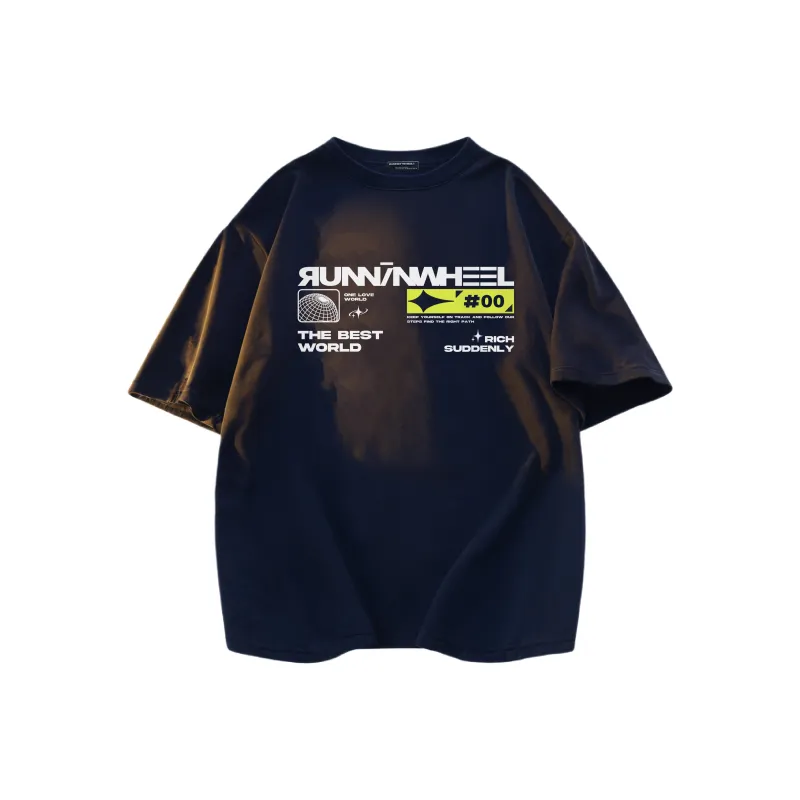RUNNINWHEEL T Shirts Unisex-19