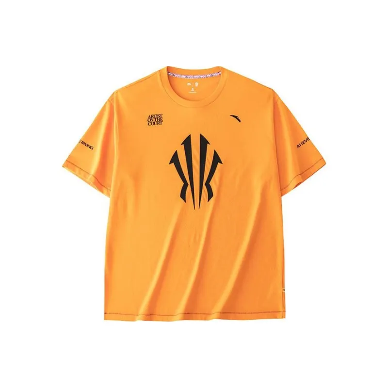 Anta T-Shirt Unisex Fluorescent Enamel Orange-0