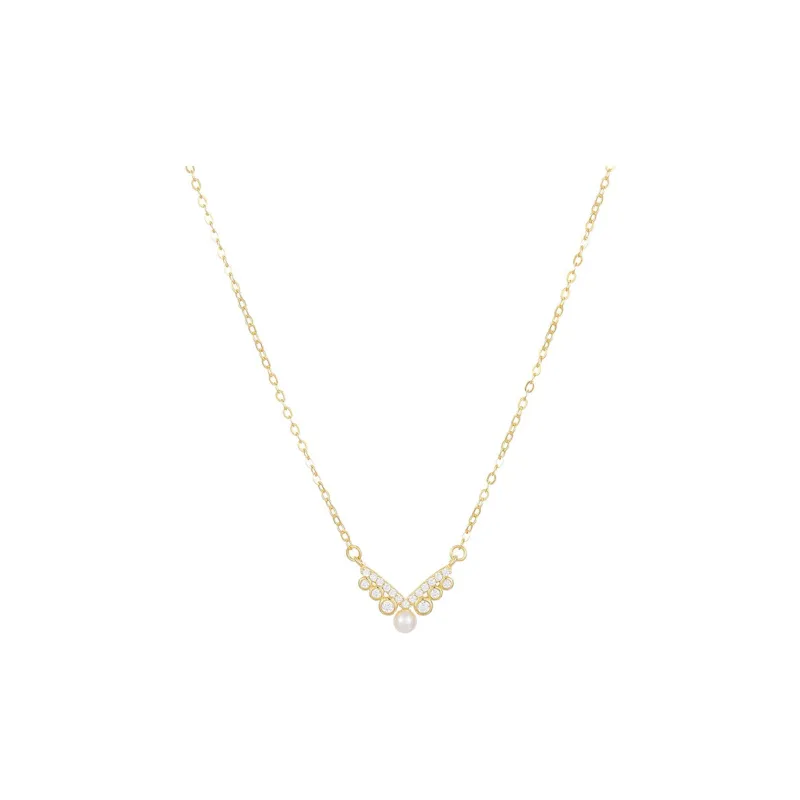 Happy Tide S925 Silver Necklaces Women's-0